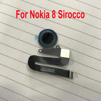 Sākotnējā Labākais Darba Pieskarties pirkstu Nospiedumu IDENTIFIKĀCIJAS Sensoru Skeneris Mājās Atgrieztos Izvēlnes Pogas Taustiņu Flex Kabelis Nokia 8 Sirocco 8S