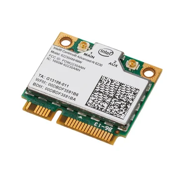 Divjoslu Intel 6230 62230ANHMW 300 WiFi BT Wireless Mini PCI-E Karte, Universal