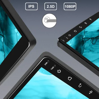 9 collu Android 10 IPS ekrānu auto multimediju sistēmu, lai Bura 3-2018 auto gps navigācijas