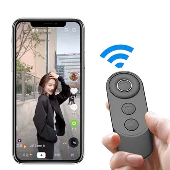 Mobilā tālruņa tālvadības pults Selfie Slēdža Android bezvadu kontroli, Bluetooth V4.0 TikTok/ Kuai/ Kameras/ E-grāmatas/ Filmas