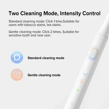 Xiaomi Mijia T100 Sonic Elektriskā zobu Suka Pieaugušo Ultraskaņas Automātiskā Suku USB Lādējamu Ūdensizturīgs Zobu Suku Xiami