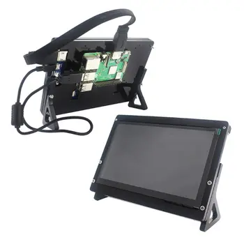 Capacitive Touch Screen Monitoru, 1024×600 IZŠĶIRTSPĒJAS LCD Displejs Aveņu Pi 3B/4B