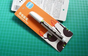 Strāvu Tintes Pildspalvu Elektronisko Shēmu Izdarīt Uzreiz Burvju Pildspalvu Ķēdes DIY Maker Studentu Bērniem Izglītības Burvju Dāvanas