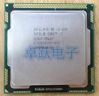 Bezmaksas piegāde Oriģinālā Intel I3 530 PROCESORS Core I3-530 CPU/ 2.93 GHz/ LGA1156 /4 MB/ Dual-Core/Bezmaksas Piegāde scrattered gabalu
