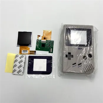 2.2 collas DMG GB augstu spilgtumu LCD un jaunu apvalku Gameboy GB，GB LCD ekrāns