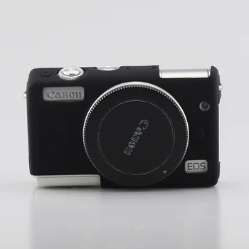 Jaunu Mīksti Silikona Gadījumā Kamera Canon EOS M100 Gumijas Vāciņš Ādas BagProtective Ķermeņa