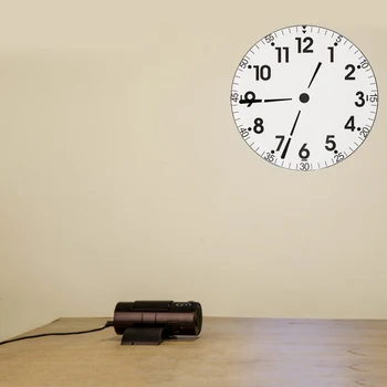 Karstā Dzīvojamās Istabas Sienas Pulkstenis Elektronisko Pulksteni Led Projekcijas Pulksteni Ar Tālvadības Pulti, Subwoofer Projekcijas Pulkstenis