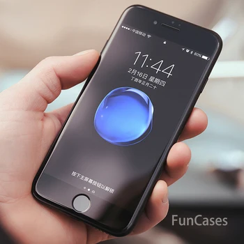 4D 9H Izliektas Malas Pilnībā Segtu Rūdīts Stikls iPhone 7 6 S 6S Plus Premium Ekrāna Aizsargs, Rūdīts seguma Pār 3D