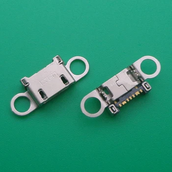 50gab Micro USB Ports SamSung Galaxy A310F A510 A710 S6 Malas Note5 Uzlādes Kontaktligzda Pieslēgvietas Doks Plug
