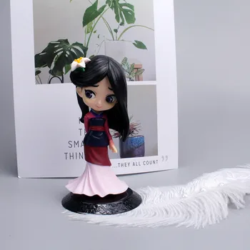 Newst 14cm Patiesu Disney MULAN Rīcības Attēls Rotaļlietas PVC Filmu Attēls Modelis Princese mulan Kolekcijas Rotaļlietas Bērniem Dzimšanas dienas Dāvanas