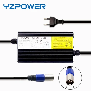 YZPOWER 100-130V or220-240V Litija Akumulators 50.4 V 5.A Viena sprieguma Lādētāju 44.4 V 18ah Li-Ion Lipo Akumulatoru Ebike Smart