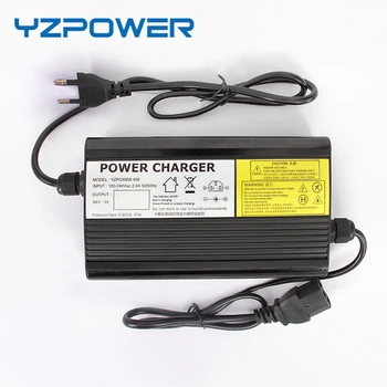 YZPOWER 100-130V or220-240V Litija Akumulators 50.4 V 5.A Viena sprieguma Lādētāju 44.4 V 18ah Li-Ion Lipo Akumulatoru Ebike Smart