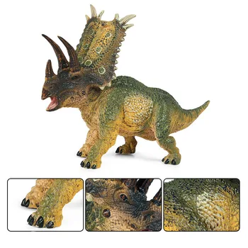 Simulācijas Jurassic Dinozaura Modelis Piecstūru Dinozauru Rotaļlietas, Plastmasas, PVC Bērnu Rotaļlietu Kolekcija Modelis