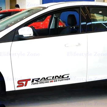 20 x Jaunu Stilu Sacīkstēm ST Sporta Auto Uzlīmes Visa Ķermeņa Uzlīmes Ford Focus MK2 MK3 Fiesta