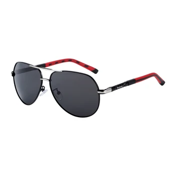 BARCUR Modes Brilles Karstā Stila Vīriešu Polarizētās saulesbrilles UV400 Aizsardzība Braukšanas Saule Stikla Vīriešu Oculos De Sol