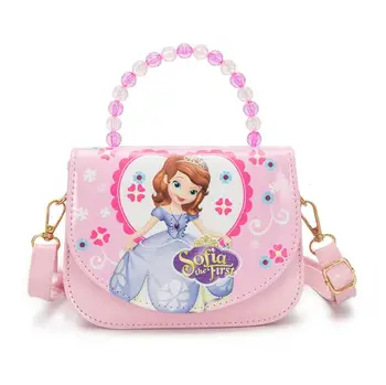 Jaunu Disney-bērnu soma karikatūra cute plecu Messenger bag modes meitenēm saldēti Elza Anna princese somas