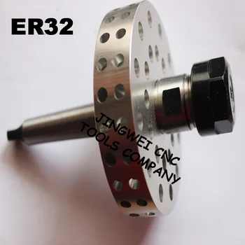 Plūsmas urbšanas instrumentu turētāja ER32 ar dzesēšanas ventilatoru,formu urbja turētājs, plūsmas urbju turētājs ar siltuma likvidēšanu diska