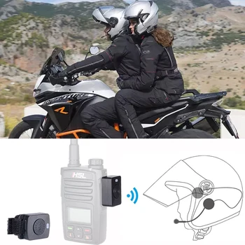 Walkie Talkie Ķivere Bluetooth Austiņas, Klausule Divvirzienu Radio Bezvadu Austiņas Motociklu Lokomotīvju Slēpošanas Ķivere Ar Austiņām