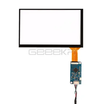 GeeekPi Sākotnējā 7 collu Capacitive Touch Digitizer Ekrāna Stikla Panelis Sensoru Komplekts CTP-571 Aveņu Pi 4 B Platformas / GAB