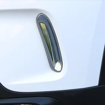 Tonlinker uz Lietu Uzlīmes Citroen C5 aircross 2017-18 Car Styling 2 GAB ABS Chrome priekšējais bamperis kontaktligzdas vāciņu uzlīme