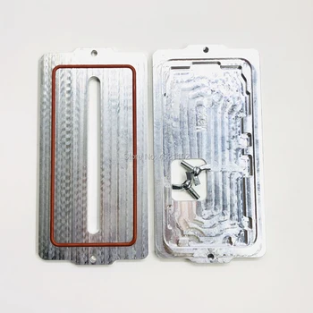 Speciāla Karkasa Fiksācijas Pelējuma iPhone 11/11 pro/11 pro max Stikla Ekrāna Rāmja Pozīcijas Pelējuma Līme Saimniecības Laminēšanas Pelējuma
