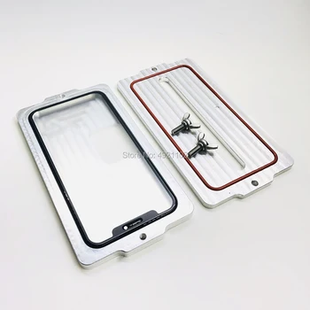 Speciāla Karkasa Fiksācijas Pelējuma iPhone 11/11 pro/11 pro max Stikla Ekrāna Rāmja Pozīcijas Pelējuma Līme Saimniecības Laminēšanas Pelējuma