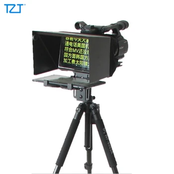 TZT 10 Collu Mobilais Tālrunis Teleprompter Portatīvo Pad Tablet Suflēšanas Video Tiešraides Interviju Runas