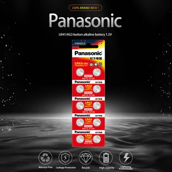 20PC PANASONIC AG12 LR43 186 0%Hg, lai Pulksteņi Rotaļlietas 1,5 V Šūnu Sārma baterijas kalkulators 0%Hg