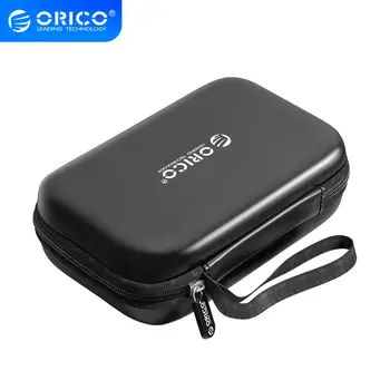ORICO Ārējās Glabāšanas Cietā Lietā HDD, SSD Soma 2.5 Cietā Diska Power Bank USB Kabeli, Lādētāju, Barošanas Banka Austiņas Gadījumā