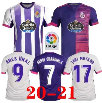 2020 2021 Real Valladolid soccer Jerseys SANCHEZ 20 21 GUARDIOLA PLANO kids kit komplekti uzvalks futbola krekls zēniem Camiseta Futbol