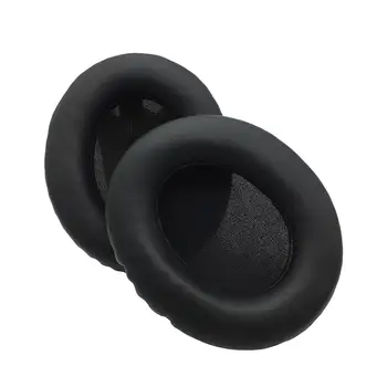 EarTlogis Visi izmēri Ovāls Melna Universal Nomaiņa Ausu Spilventiņi, lai Sennheiser AKG HifiMan ATH Philips Fostex Sony Beyerdynamic
