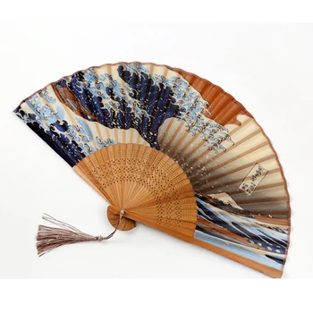 Augstas Kvalitātes Sieviešu Japāņu kimono aksesuāri, Ventilators, koka tupelēm Tradicionālo Vasaras Peldmētelis Uguņošanas piederumi kimono mujer yukata