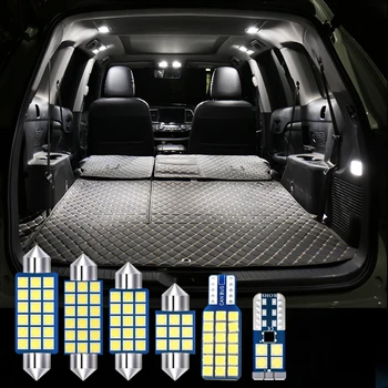 12v Kļūdu Bezmaksas Auto LED Spuldzes galda Lampas Bagāžnieka Iedomība Spogulis Gaismu Mercedes Benz CLS W218 W219 C218 C219 350 400 Piederumi