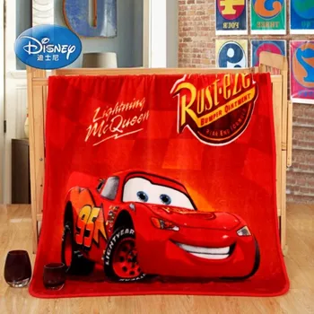 Disney jaunāko Mc Queen Auto, Bērnu Dzimšanas dienas Dāvanu Mini Mīksta Flaneļa Segas Bērnu Swaddle Wrap 70x100cm Bērniem Pet