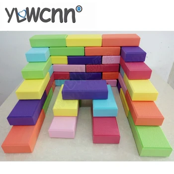YLWCNN EVA Mīkstu Rotaļlietu, Ķieģeļu, Celtniecības Bloku Joga Spēles Spēlēt Centra Iekštelpu Rotaļu Parks Bērniem
