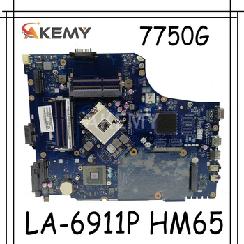 7750G motherbaord Par Acer aspire portatīvo datoru mātesplati 7750 7750G MBRN802001 P7YE0 LA-6911P 3AMFG HM65 oriģināls pārbaudīta