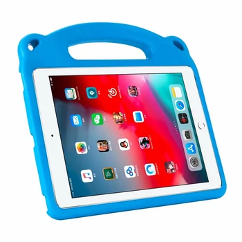 IPad 10.2 2019 Gadījumā EVA Triecienizturīgs Bērniem, netoksisks Bērnu Stāvēt Vāks iPad 7th Gen Statīvs Apvalks Priekš iPad 3 Gaisa Pro 10.5