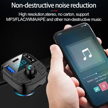 Auto Multimedia MP3 Atskaņotājs FM Raidītājs USB Ātro Lādētāju C Tipa Uzlādes Ostas QC3.0 Audi A6 A4 B5, A3 TT 8N C6 Piederumi