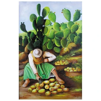 5D DIY Dimanta Glezna, Karikatūra animācijas augļu lauksaimnieks Kristāla Cross Stitch kaktuss Mozaīkas izšuvumi Roku darbs dekoratīvu piekariņu