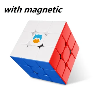Jaunas Ielidošanas GAN MG 356 M 3X3X3 MonsterGo magnētisko magic cube puzzle 3x3 ātrums cubo magico Profesionālās gans magnēts MG356 spēle