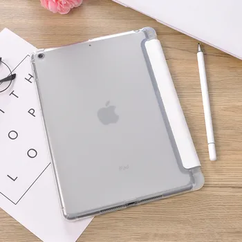 Apelsīnu Daisy Silikona iPad Gadījumā 10.9 Gaisa 4 12.9 Pro 2020. Gadam 10.5 Gaisa, 3 Ar Pildspalvu Slots 10.2 collu 8. 7th 12.9 Pro 2018 Mini 5