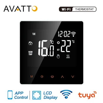 AVATTO Tuya WiFi Smart Termostats, Elektriskā Grīdas Apkures/Ūdens / Gāzes Katla Temperatūras Tālvadības Kontrolleris Google Home, Alexa