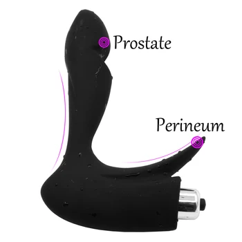 Vīriešu Prostatas Massager Vibrējošais Anālās Seksa Rotaļlietas, Lai Vīrietis Geju G-spot Dildo Vibratoru Prostatas Vibrācijas Butt Plug Seksa Produkti
