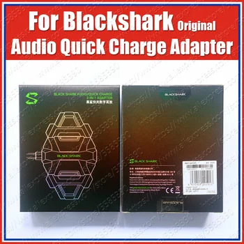 BQE01 27W PD C Tipa Original Black Shark Audio HiFi Ātri Uzlādēt Hibrīda Adapteris APK Austiņu Pastiprinātāju Black Shark 3S 3 2 Pro