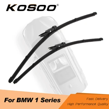 KOSOO BMW 1 Sērija E81 E82 E87 E88 F20 F21 Automašīnas Vējstikla Tīrītāju slotiņu Modeli, Gadu No 2004. gada Līdz 2017. gadam Fit Pinch Tab, Roku Stils