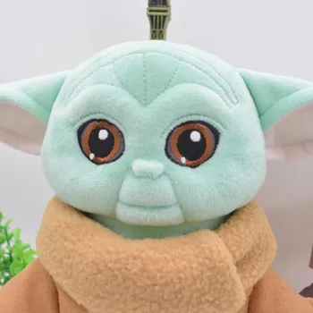 25cm Disney Star Wars Bērnu Yoda Plīša Rotaļlieta NOLIKTAVĀ Spēkā Atmodina Mīksta Plīša Pildījumu Lellēm, Plīša Rotaļlietas, Ziemassvētku Bērniem Bērniem