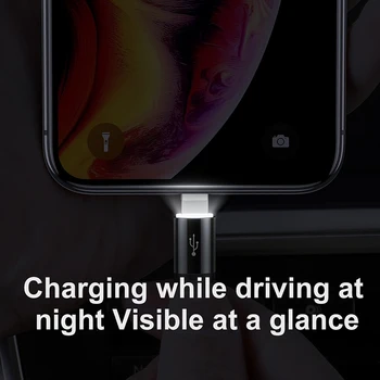 LED Multi 3 in 1 usb kabelis, lādētājs, iPhone, Samsung, huawei xiaomi ātra uzlāde apple lightning android micro usb type c
