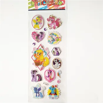 60 loksnes unicorn poniji Uzlīmes Karikatūra Anime Rotaļlietas Bērniem maz Zirgu Uzlīmes Portatīvajiem Bagāžas Skeitborda burbulis Uzlīmes