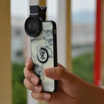 Regulējams 37mm Neitrāla Blīvuma Klips-par ND2-ND400 Tālruņa Kameru ND Filtrs Objektīvs Android, Ios Mobilo Tālruni iPhone, Huawei