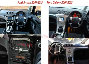ZWNAV Ford Galaxy S Max 2007-Tesla Autoradio Headunit Android 9.0 Auto Multimediju Atskaņotājs, iebūvēts Auto Radio Navigācijas
